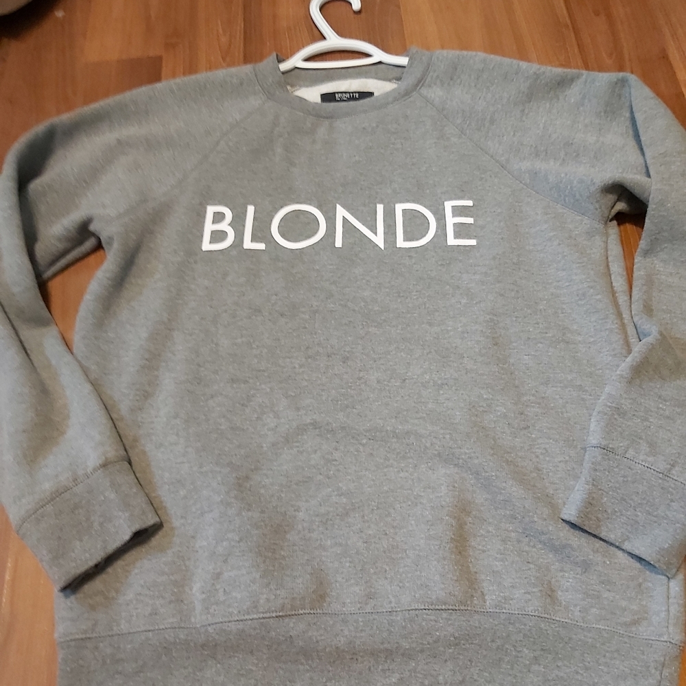 Burnette label blonde crew size M/L